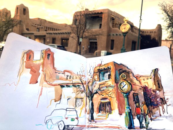 Capturing the Colors of Santa Fe: A Mixed Media Workshop Inspired by Santa Fe and Georgia O'Keeffe - Image 2